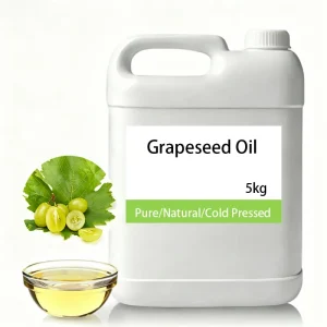 OEM ODM Manufacturer Cold Pressed Grape Seed Oil Natural Grapessed Base Oils for Skin Care Body Massage Carrier Oil