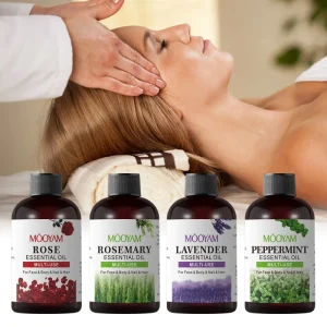 OEM ODM Natural Organic Roses and Lavender Aromatherapy Rosemary Peppermint Essential Oil