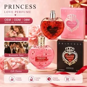 OEM ODM OBM Long lasting Genuine Eau De Toilette 100ML Natural Fresh Floral Fragrance Perfume Soft Romantic Body Spray