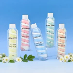 OEM ODM Powerful Hydrating Dual Color Body Lotion Set for Skin Brightening Deep Moisturizing Care Glow