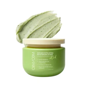 OEM ODM Private Label Avocado Body Scrub Manufacturer Natural Exfoliating Moisturizing Scrub Cream Factory