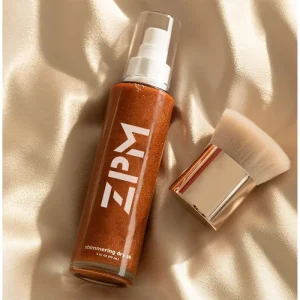 OEM ODM Private Label Natural Tanning Oil Glitter Lotion Shimmer Body Oil