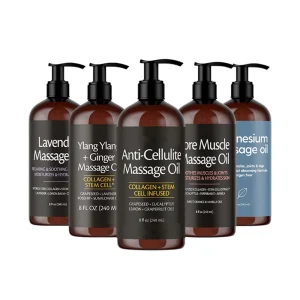 OEM ODM Private Label Your Logo Natural Body Massage Oil Lavender Spa Massage Oil Body Massage Oil for Spa