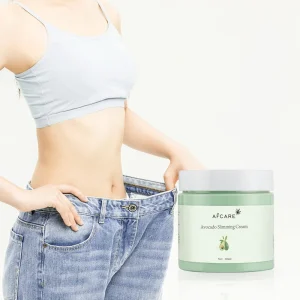 OEM Organic Vegan Avocado Slimming Cream Sulfate Free Skin Care Firming Anti Cellulite Legs Hands Fat Burning