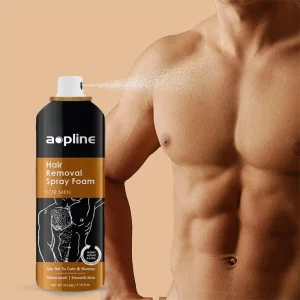 OEM Painless Hair Removal Cream Spray for Men Wipe on Targeting Chest Arms Legs & Body Hair Removal Cream