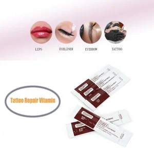OEM Permanent Makeup Tattoo Cream Vitamin 100pcs/bag Tattoo Repair Cream for Cleaning Cream Eyebrow Tattoo Lotion