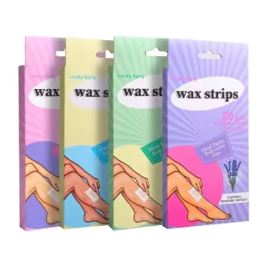 OEM Private Brand Female Leg Armpit Hair Removal Wax Strip Body Facial Depilatory Paper