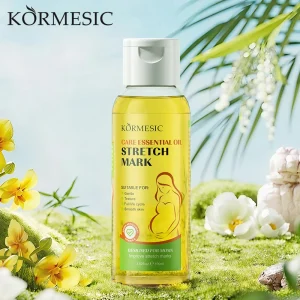 OEM Private Label 100ml Pregnancy Belly Oil Organic Stretch Mark Treatment Product Care Essential Oil for Stretch Mark