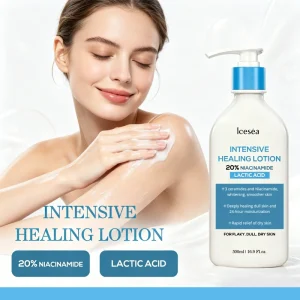 OEM Private Label 20% Niacinamide Body Lotion Whitening & Moisturizing Lotion for Dry Skin 500ml