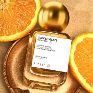 OEM Private Label Body Care Vitamin C Moisturizing Shimmering for Skin Glow Body Massage Oil