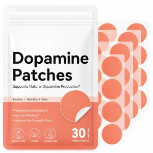 OEM Private Label Dopamin Transdermal Patches Supplier Natural Focus Energy Stickers Custom Branding