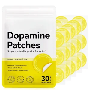 OEM Private Label Dopamin Transdermal Patches Vegan Herbal Focus Mood Boost Stickers OEM