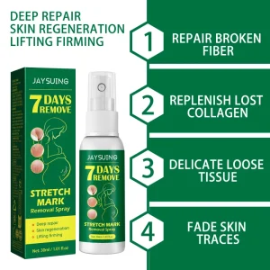OEM Private Label High Effect Scar Stretch Marks Removal Cream Massage Spray for Stretch Marks Pregnancy Skin Care