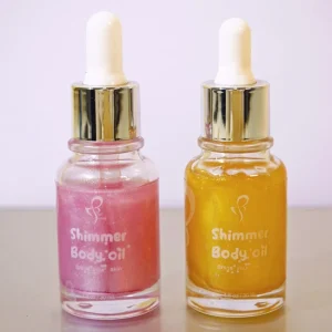 OEM Private Label Natural Vegan Silicone Free Waterproof High Pigment Lightening Body Shimmer Oil Face Highlighting Customizable