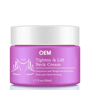 OEM Private Label Neck Firming Cream Anti Aging Firming Neck Cream Tightening and Wrinkles for All Skin Types