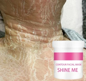 OEM Private Label Professional Spa Use Anti Aging Reduce Wrinkles Neck Mask Contour Argilerine Face Mask Powder Contour Mask
