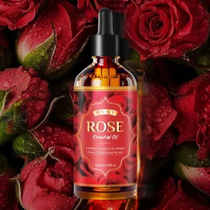 OEM Private Label Skin Care Essential Oil 100ML Rose Spa Massage Essential Oil
