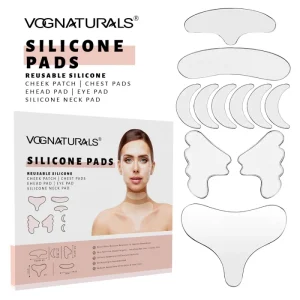 OEM Reusable Silicone Pads Travel Size Anti Wrinkle Eye Patch for Face Neck Forehead Cheek Breast Wrinkles