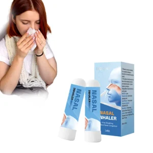 OEM Rhinitis Nose Aspirator Cure Nasal Fatigue Refreshing Artifact Aromatherapy Nasal Inhaler