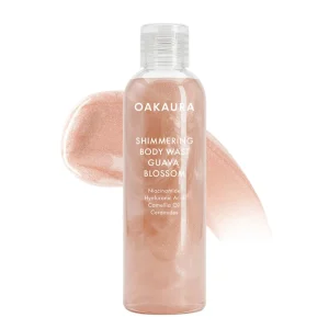 OEM Shimmering Shower Gel Pink Guava Moisturizing Long Lasting Fragrance Orange Blossom Body Wash Women Use