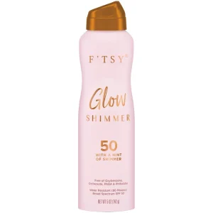 OEM Sunscreen Spray SPF 50 Defense Sunscreen Glowing Shimmer Body Sunscreen Spray