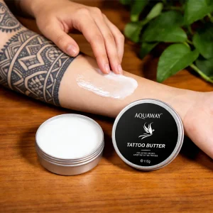 OEM Tattoo Aftercare Balm 30ml Protects New Tattoos Rejuvenates Older 100% Vegan Cream Non Irritating Gentle