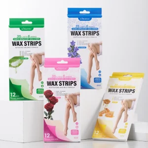 OEM Wax Strips Hair Removal Facial Paper Waxing Strips Waxing Strip Paper for Arms Legs Underarm Hair Eyebrow Bikini
