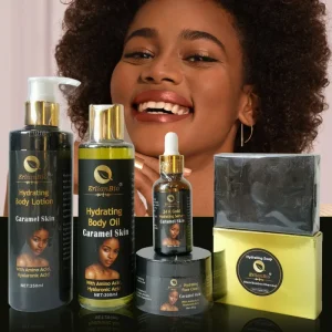 OEM Whitening Moisturizing Skin Care Set Nourishing Smooth Dry Skin Hydrating Body Skincare 5 Pieces Sets
