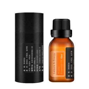 OILS 100% Pure Rhizome Essential Oil 15ml Steam Distilled Fresh Floral Scent Jiangxi All Skin Types Normal Indoor Use