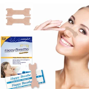 Oem Ce Personalized LOGO Premium Nose Tape Nasal Strips Better Breathing Performance Breath Lavender Nasal Plasters for Sleeping