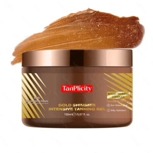 Oem Natural Shimmer Tanning Gel Dark Natural Tanning Oil Natural Tanning Gel