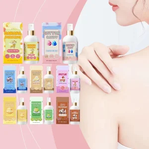 Oem Organic Acne Treatment Moisturizing Refreshing Long Lasting Fragrance Strawberry Sweet Milk Hair & Body Mist 100ml