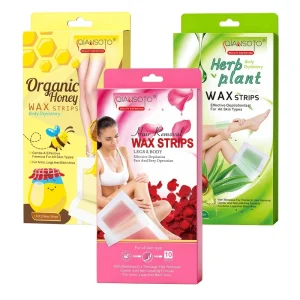 One time Use Hair Removal Depilatory Paper Smooth Aloe Vera Skin Daily Beauty Care Hair Removal Wax Paper