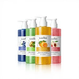 Orange Body Scrub Shower Gel Deep Cleanse for Men Cross Border Foreign Trade