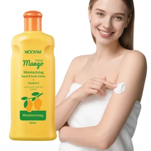 Orange Vitamin C Body Hand Lotion 300ml OEM Moisturizing Whitening Brightening Factory Direct Body Lotion