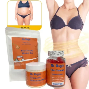 Organic 14 Days Detox Diet Slimming Cream Flat Belly and Weight Loss Capsules Gummies Fast Slimming Tea Fat Burning for Women