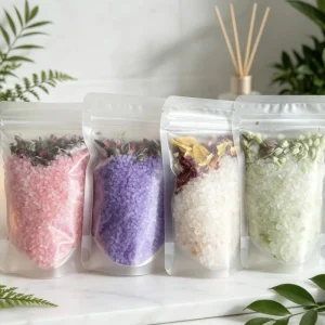 Organic Bath Salts Vodka Bottled Exfoliating Spa Oil for Muscle Recovery Body Use