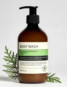 Organic Body Soap and Shower Gel Natural Body Wash with Oil Control Nourishing and Moisturizing Cleansing