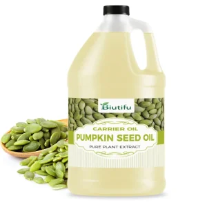 Organic Cold Pressed Pumpkin Seed Oil Pure Natural Carrier Oil Cooking Skin Hair Care Supplement OEM Service Factory Supply Top