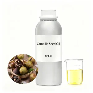 Organic Cold Pressed Unrefined Camellia Seed Oil High Quality Therapeutic Grade Carrier Essential Oil for Cosmetics 1L