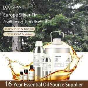 Organic Distilled High Quality 100% Pure Essential Oil Aromatherapy Skincare Raw Material Europe Silver Fir Oils
