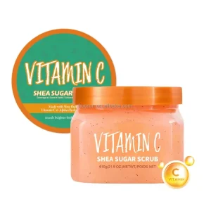 Organic Fruit Scrub Cream Shower Wash Natural Scent for Men and Women Shower Salt Body Scrub