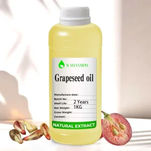 Organic Grapeseed Oil Light Texture Cold Pressed Carrier Oil for Skin and Hair 100ml 250ml 500ml 1000ml