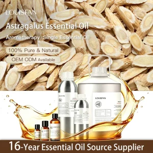 Organic High Quality Astragalus Essential Oil Supercritical Aromatherapy Skincare Raw Material Pure Essential Oil 5ml