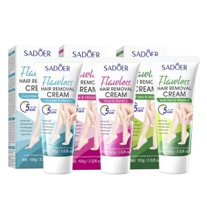 Organic Plant Extract Cucumber Aloe Vera Rose Hair Removal Cream 5 Minutes Smooth Skin Underarm Body Hair Removing Cream