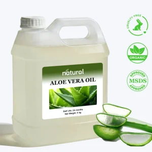 Organic Pure Aloe Carrier Oil Cold Pressed Natural Plant Aloe Vera Oil for Beauty Care Bulk Supply
