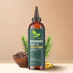 Organic Rosemary & Argan Oil for Hair Growth Smoothing Strengthening Nourishing & Volumizing All Hair Types