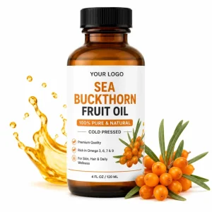 Organic Sea Buckthorn Fruit Oil Cold Pressed Cosmetic Grade Carrier Oil
