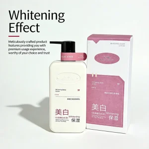 Organic Whiten & Moisturize Body Lotion with Niacinamide + Vitamin C Fresh Fragrance for All Skin Types