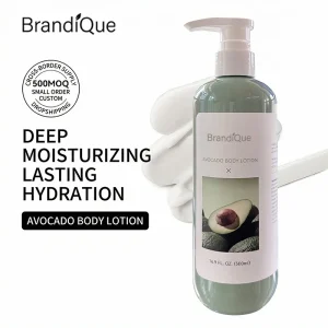 Organic Whitening Perfume Body Lotion Moisturizer Avocado Oil Extract Shea Butter Body Lotion